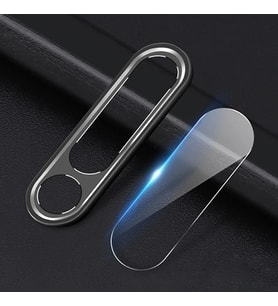 Xiaomi Redmi Note 8 Pro Kamera Koruma Cam+ Metal Lens Seti-(5775) - LOHO6679-1245 (Siyah)