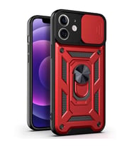 Microsonic Apple iPhone 12 Kılıf Impact Resistant Kırmızı