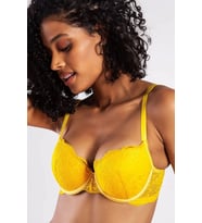 Giyim G.colors Balconette Foam Push Up Bra, Sarı Konforlu Ve Şık Sütyen