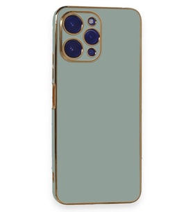 Durukar® Poco M6 Pro 5G Kılıf Volet Silikon - Açık Yeşil