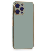 Durukar® Poco M6 Pro 5G Kılıf Volet Silikon - Açık Yeşil
