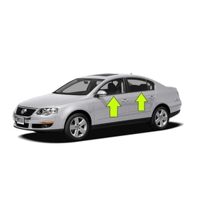 PASSAT B6 CAM ÇİTASI KROM 2005 2006 2007 2008 2009 2010 2011 2012
