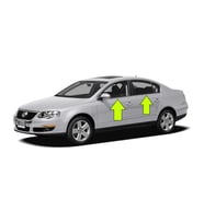 PASSAT B6 CAM ÇİTASI KROM 2005 2006 2007 2008 2009 2010 2011 2012