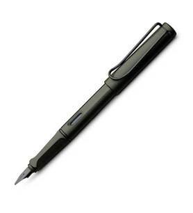 LAMY SAFARİ 17 B MAT SİYAH METAL KLİPS DOLMA KALEM B UÇ
