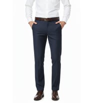 Erkek Regular Fit Kumaş Pantolon Likra Kumaş BGL-ST05040 (Lacivert)