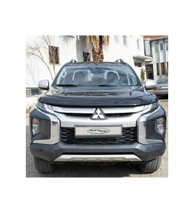 Mitsubishi L200 2019 - 2021 Arası Uyumlu Ön Kaput Koruyucu Rüzgarlığı