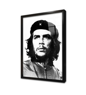 Che Guevara Posteri Çerçeveli Cam Tablo