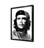 Che Guevara Posteri Çerçeveli Cam Tablo