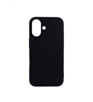 Apple iPhone 16 Plus Uyumlu Kılıf Zore İmax Silikon (Siyah)