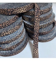 Lastik leopar desenli  3,5Cm  3metre  Paça,kol Ve Don Lastiğidir 1 Paket 3 Metre