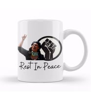 Rest In Peace George Floyd Black Lives Matter Kupa Bardak Porselen