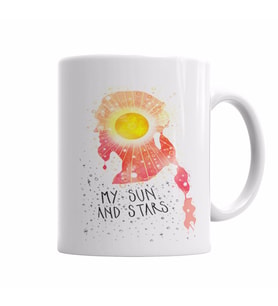 My Sun And Stars Kupa Bardak Porselen