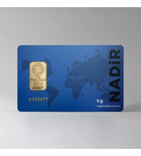Nadir Gold 24 Ayar 5 Gram Külçe Altın