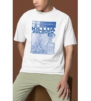 Killua Zoldyck Hunter X Hunter Baskılı Unisex Oversize Anime Karakter Tişört