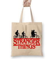 Stranger Things 01 Bez Çanta Uzun Saplı
