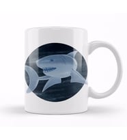 Glass Shark Mbmbam Kupa Bardak Porselen