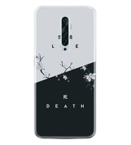 Oppo Reno 2Z 4 Lite 4 Pro 5 6 7 A31 Kılıf Desemli Silikon Life and Death 1339
