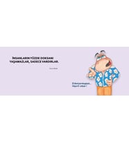 İnsanların yüzde doksanı yaşamazlar sadece vardırlar Hediye Kupa Love Bug-T