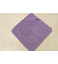 Ender Home Bebek Kundağı Havlu Yeni Doğan Bebek Banyo Havlusu Bukle Kundak Standart-Lila