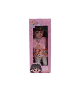 LMN232 55 CM MÜZİKLİ SİLİKONLU ET BEBEK