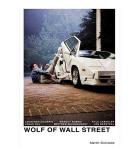 Wolf Of Wall Street Tablo Ahşap Poster Dekoratif
