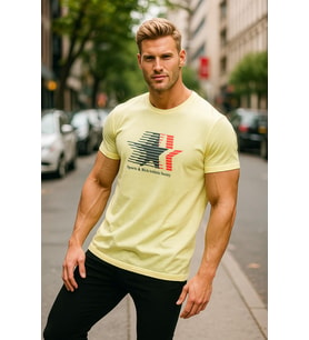 Erkek Basic T-shirt %100 Pamuk Tişört