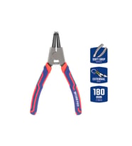 WORKPRO WP231151 180MM CR-V Eğri Uçlu Yaylı Profesyonel Dış Segman Pensesi