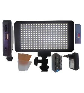 Kameralar İçin Led-228 Kamera Işığı, Led228 Kamera Tepe Lambası