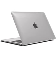 Apple MacBook Pro 13.3" M2 2022 2020 A2251 A2289 A2338 Kılıf Mat Ön Arka Kapak (Renksiz)