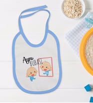 BK Kids Mavi Bebek Mama Önlüğü - Model 134