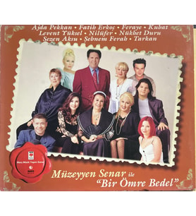 (Müzik CD'sidir Plak Değildir) CD Müzeyyen Senar İle Bir Ömre Bedel CD