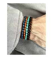 5 Adet Unisex Inanılmaz Şık Ahşap Oval Bileklik