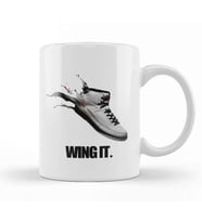 Air Jordan II 2 Designer Bruce Kilgore Released 1986 Athletic Sports Sneaker Fan Mens  s Kids Kupa Bardak Porselen