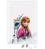 Elsa Anna Olaf Frozen Kristoff Puzzle 240 Parça Yapboz