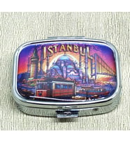 İstanbul Temalı İlaç Kutusu - Model 8