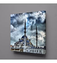 CAMİ KANVAS TABLO 100x100cm (Karışık)