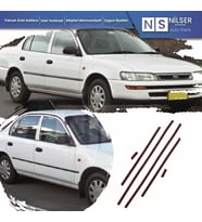 Toyota Markasına Uygun Corolla AE101 Kapı Bant TAKIM 1993-1998