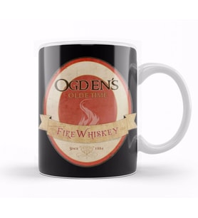 Harry Potter Ogden's Olde Time Firewhiskey Kupa Bardak Porselen