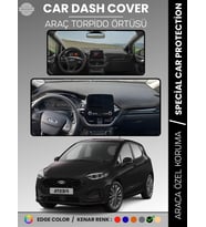 FORD FİESTA (2020+) Torpido Örtüsü Ön Göğüs Torpido Koruma Tam Uyum Çatlamayı Önler Kolay Montaj