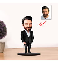 Kisiye Özel Karikatür Erkek MÜDÜR Biblo MODEL 1