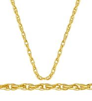 Olympic 14 Ayar Altın Zincir 55 cm
