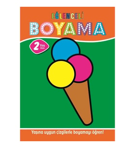 Eğlenceli Boyama - 2 Yaş Üstü 4’lü Pastel Boya Hediyeli