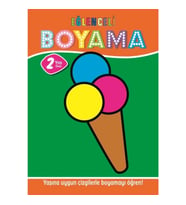 Eğlenceli Boyama - 2 Yaş Üstü 4’lü Pastel Boya Hediyeli
