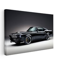 Kanvas Tablo 1967 GT500 Klasik Amerikan Kası Ford Mustang Tablosu Ev Ofis Duvar Dekoru