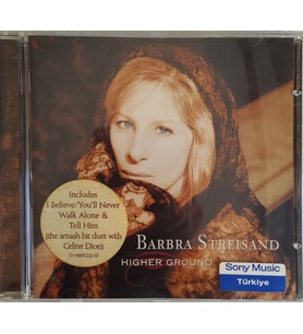 (Plak Değildir CD dir) CD Barbra Streisand Higher Ground CD (Karışık)