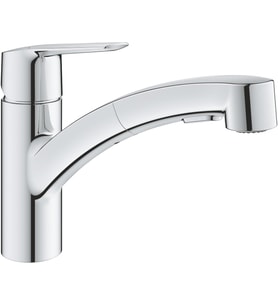 Grohe Start Spiralli Eviye Bataryası  90˚ Dönüş Açısı  Krom  30531001 (Çok Renkli)