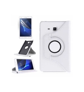 Samsung Galaxy Tab 4 T280 Uyumlu Zore Dönebilen Standlı Kılıf