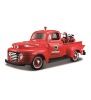 Harley Davidson 1:24 Ford F1 Pickup ve 1936 Knucklehead
