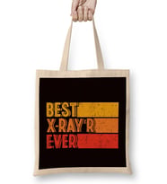 Best Technician Ever Radiography Radiologist Hospital Bez Çanta Uzun Saplı
