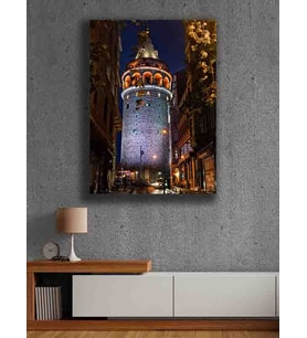 Koç stüdyo Modern tasarım kanvas tablo 50x70 (Çok Renkli)